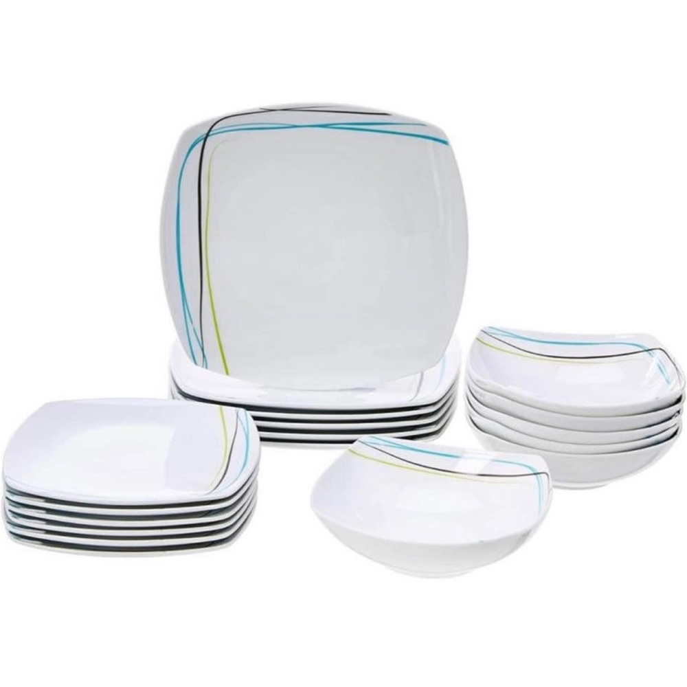 COPY - 16 piece plate and bowl set